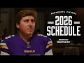Minnesota Vikings 2026 Schedule Release