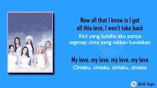 babymonster stuck in the middle lirik terjemahan indonesia karaoke kpop