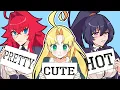 The Difference Between Cute Pretty and Hot