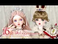 BJD Angell Studio 16th Anniversary DAISY Queen Princess unboxing 4K