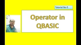 Operator in Qbasic Tutorial