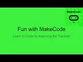 Learning to Code the BBC microbit with MS MakeCode