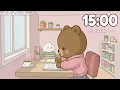 Cute 15 Minute Timer Lofi Music for Studying