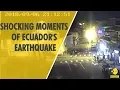 Download Lagu Security camera captures dramatic moment Ecuador's 6.3-quake hits