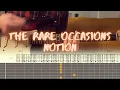 Notion The Rare Occasions Cover/ Guitar Tab