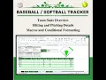 Baseball Performance Analytics Excel Tool Optimize Coaching with Advanced Stats
