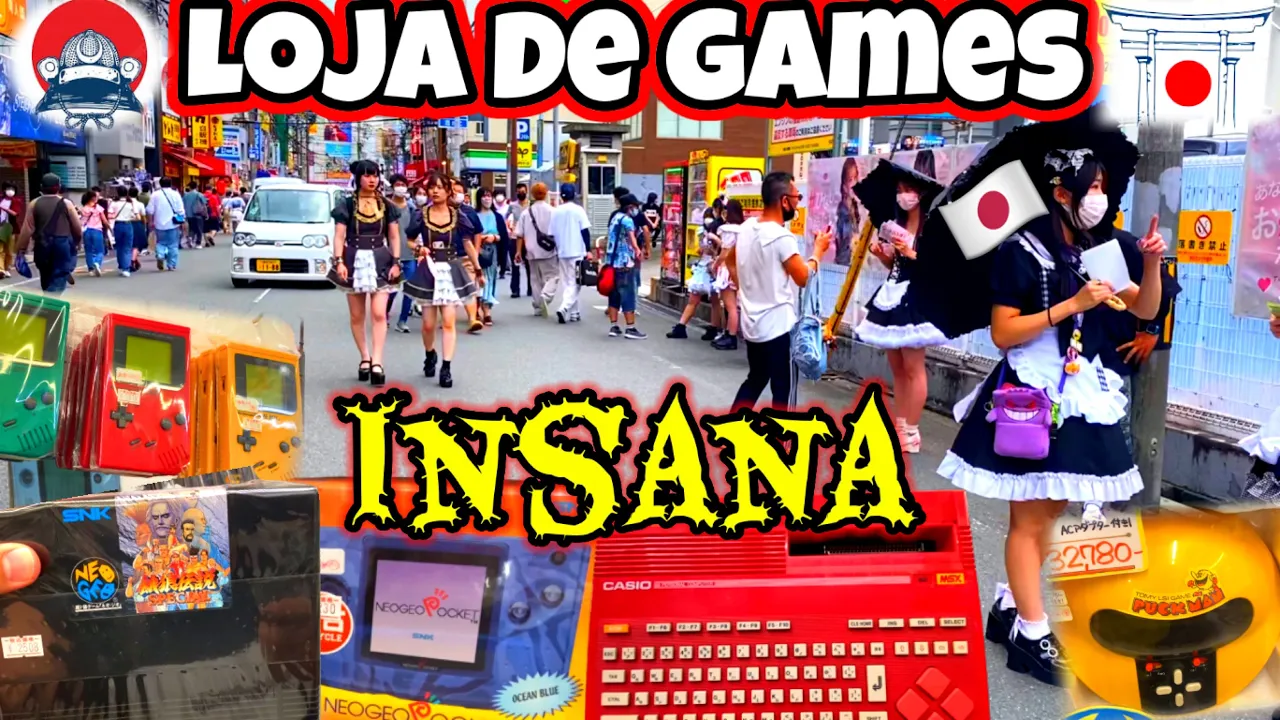 SUPER POTATO OSAKA JAPÃO ,CAÇADA GAMER NO PARAÍSO