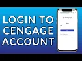 Cengage Account How to Log In and Sign In to Your Cengage Account