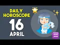 Aquarius horoscope today - April 16 2026