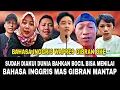 Semua mengakui BAHASA Inggris mas gibran memang oke sampai bocil pun terpana
