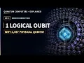 Quantum Computers Explained Ep 3 Error Correction Why One Logical Qubit Needs 1 457