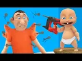 Never Leave A Baby With A NAIL GUN! (Who's Your Daddy)