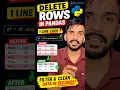 Delete Rows in Pandas in 15 Seconds