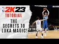 Control the game using Luka Doncic s POWERFUL SIGNATURE MOVES in NBA 2K23
