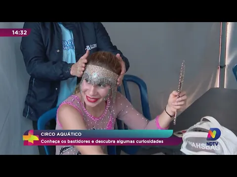 Espetáculo do Circo Aquático traz apresentações inéditas para Blumenau