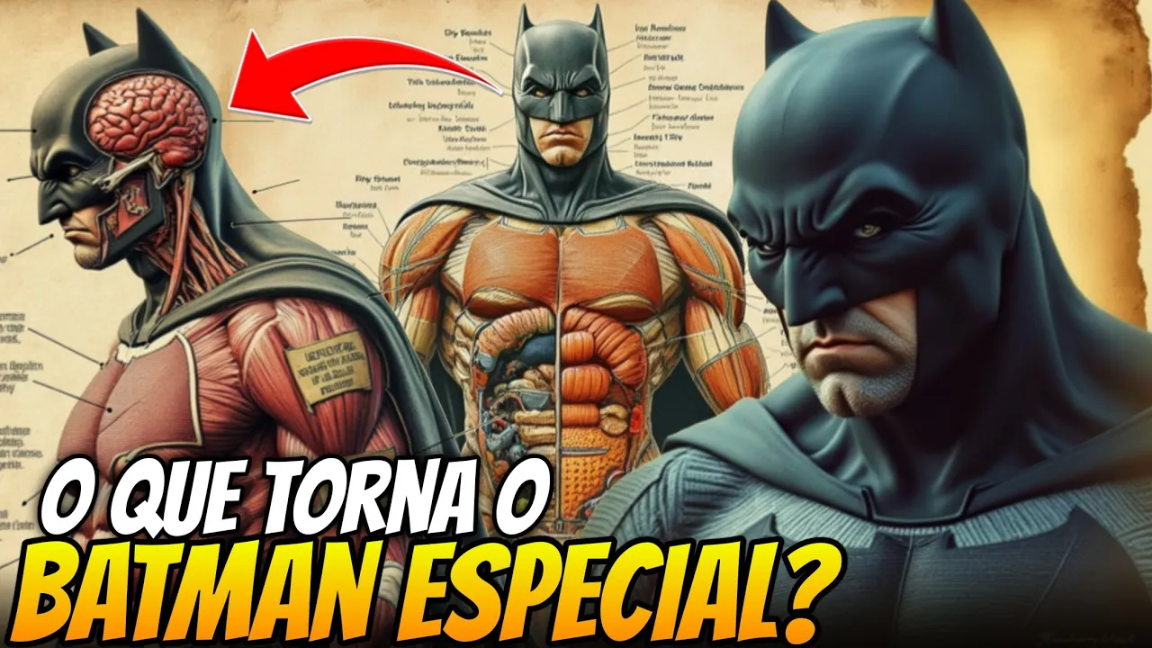ANATOMIA DO BATMAN - COMO UM HUMANO VENCE UM DEUS? QUÃO PODEROSO ELE É?