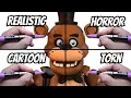 Drawing Freddy Fazbear - FNAF in 4 Incredible Styles