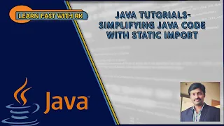 Java Tutorials-Simplifying Java Code with Static Import