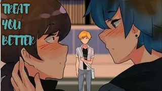 Download Treat You Better - Luka vs Adrien | LADYBUG AMV MP3