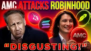 AMC CEO Attacks Robinhood Tokenized Stocks!🔥Solana Steals The Show