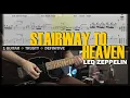 Download Lagu Stairway to Heaven | Guitar Cover Tab | Guitar Solo Lesson | Backing Track w/ Vocals 🎸 LED ZEPPELIN