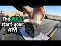 How to Install Dry Electrolyte ATV Battery Yuasa YTX9-BS
