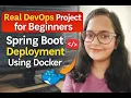 Real DevOps Project for Beginners Spring Boot Deployment Using Docker DAY 5