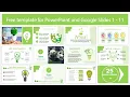 Free Eco Bulb Template for PowerPoint Google Slides and Canva