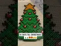 CHRISTMAS TREE PERLER ART
