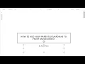 How to add your as a proxy on myPurdue Instructional Presentation