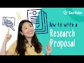 How to Write a Successful Research Proposal Scribbr