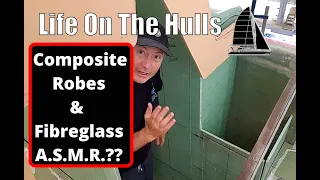 Ep120 Yacht cabin structure with a little bit of ASMR – Building a Fibreglass Catamaran