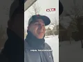Bryan Nehman looks to shovel out from Sunday s snow and sleet storm