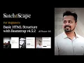 Basic HTML Tutorial with Bootstrap v4 5 2 HTML5 CSS3 for Beginners Phase02