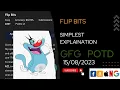 Flip Bits gfg potd today POTD GFG Problem of the Day C Java Python CodeThurst