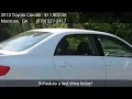 2013 Toyota Corolla S 4dr Sedan 4A for sale in Norcross GA