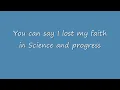 Sting If I ever lose my faith in you lyrics in HD