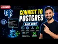 How to Connect to PostgreSQL Database PostgreSQL Tutorial for Beginners 2026