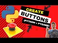 Create Buttons in PyGame Python Button Class Tutorial