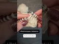 Lagu Lifted increases: twLLI (Twisted LLI) - mini knitting demo