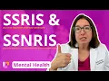 SSRIs SSNRIs Therapies - Psychiatric Mental Health Nursing LevelUpRN