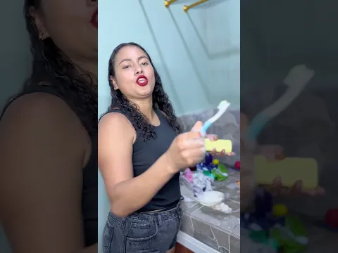 Como cuando no hay pasta de dientes