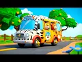 Download Lagu 🎶 Wheels on the Animal Bus 🚍 | Super Fun Kids Nursery Rhyme to Sing Along! 🐶🦁