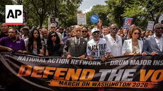 Martin Luther King III and Yolanda King mark the historic March on Washington