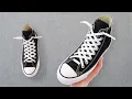 HOW TO DIAMOND LACE CONVERSE HI TOP EASY Way