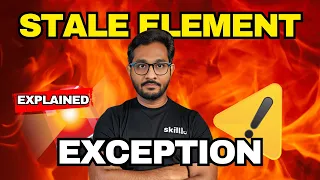 How to Handle StaleElementReferenceException in Selenium Java Selenium Interview Question