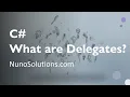 C - What are Delegates Episode 1
