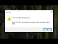 Error 1061 The Service Cannot Accept Control Messages at This Time - 2022