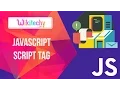 Javascript Script Tag Javascript Script Tag Tag code Embedded Wikitechy com