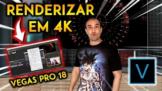 como renderizar em 4k no vegas pro